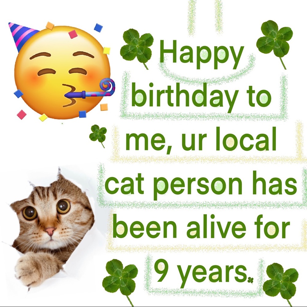 happy birthday to me!🎊🥳